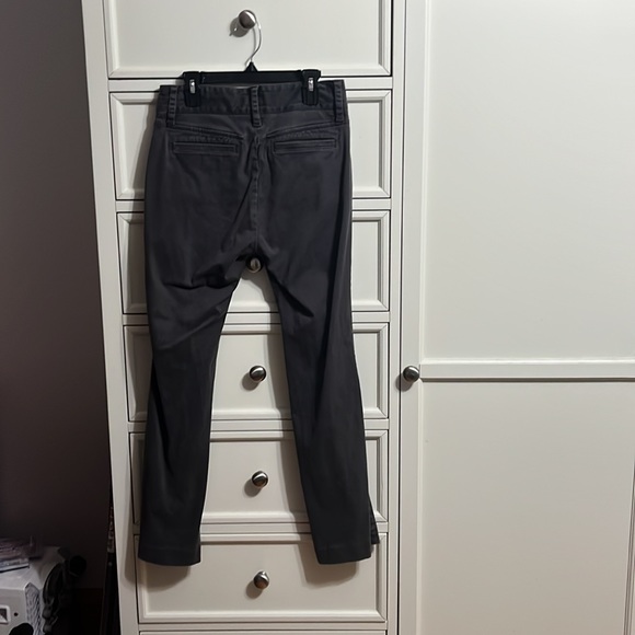 Dark grey velvet trousers - Picture 6 of 7